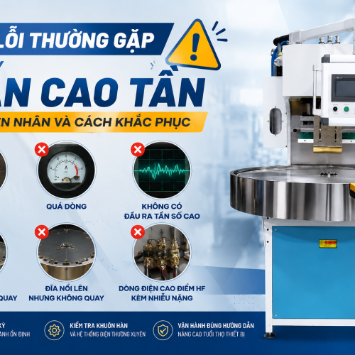 Các sự cố thường gặp khi sử dụng máy hàn cao tần và cách khắc phục