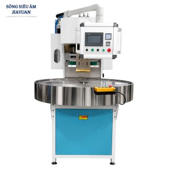 Máy hàn cắt cao tần bàn xoay tự động 8KW / 10KW / 12KW